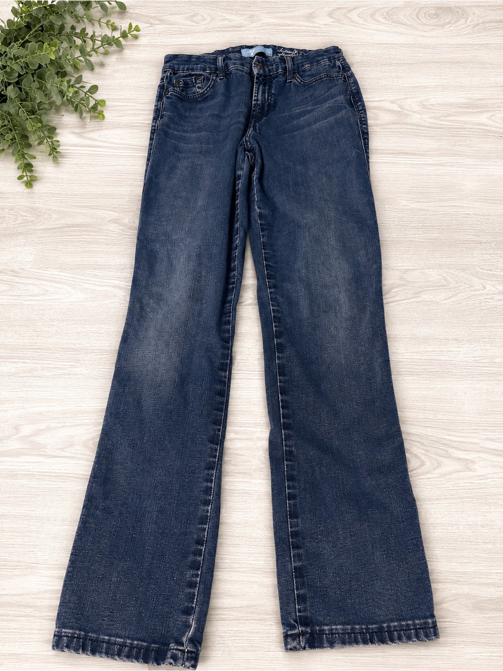7 For All Mankind Blair Jeans Women’s Size 29 Bootcut Flare Blue Denim